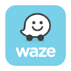 Waze logo square